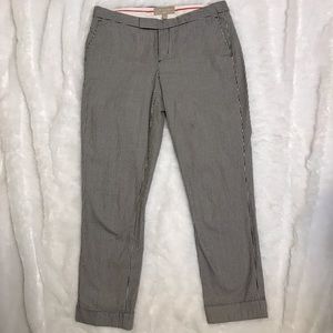 Banana Republic Striped “Ryan Fit” Pants Size 0